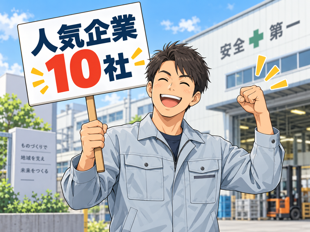 人気企業10社