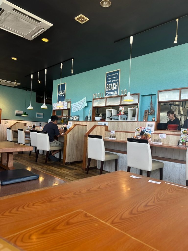 店内の風景