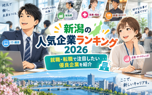 新潟の人気企業ランキング2026