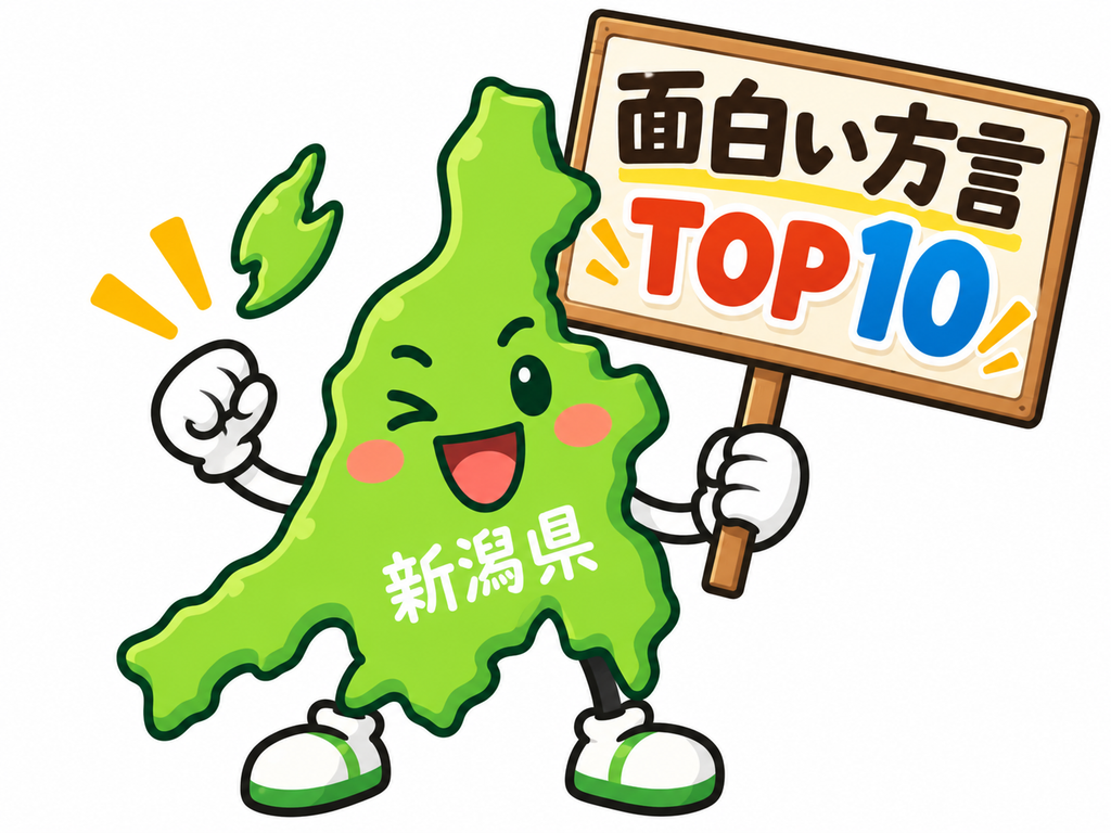 新潟県の方言TOP10